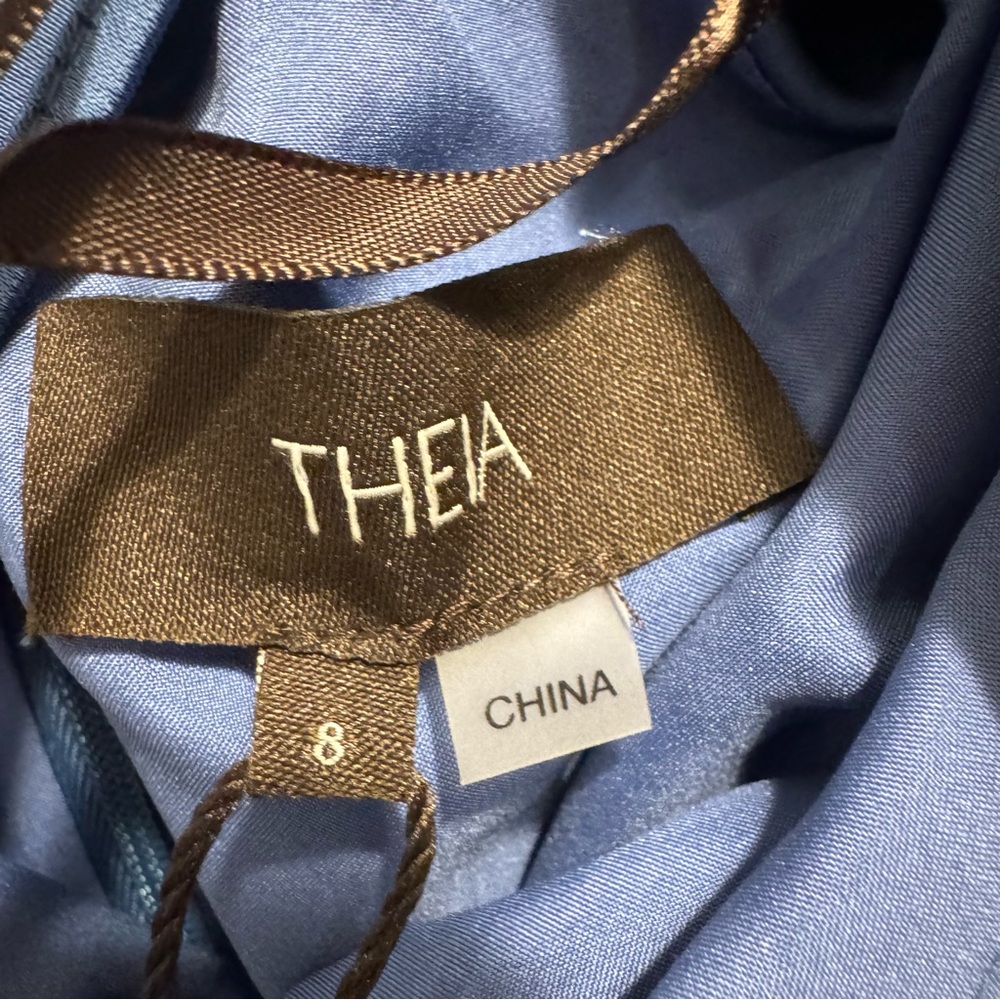 Theia Kia Cape Fit And Flare Gown size 8 - Picture 5 of 5